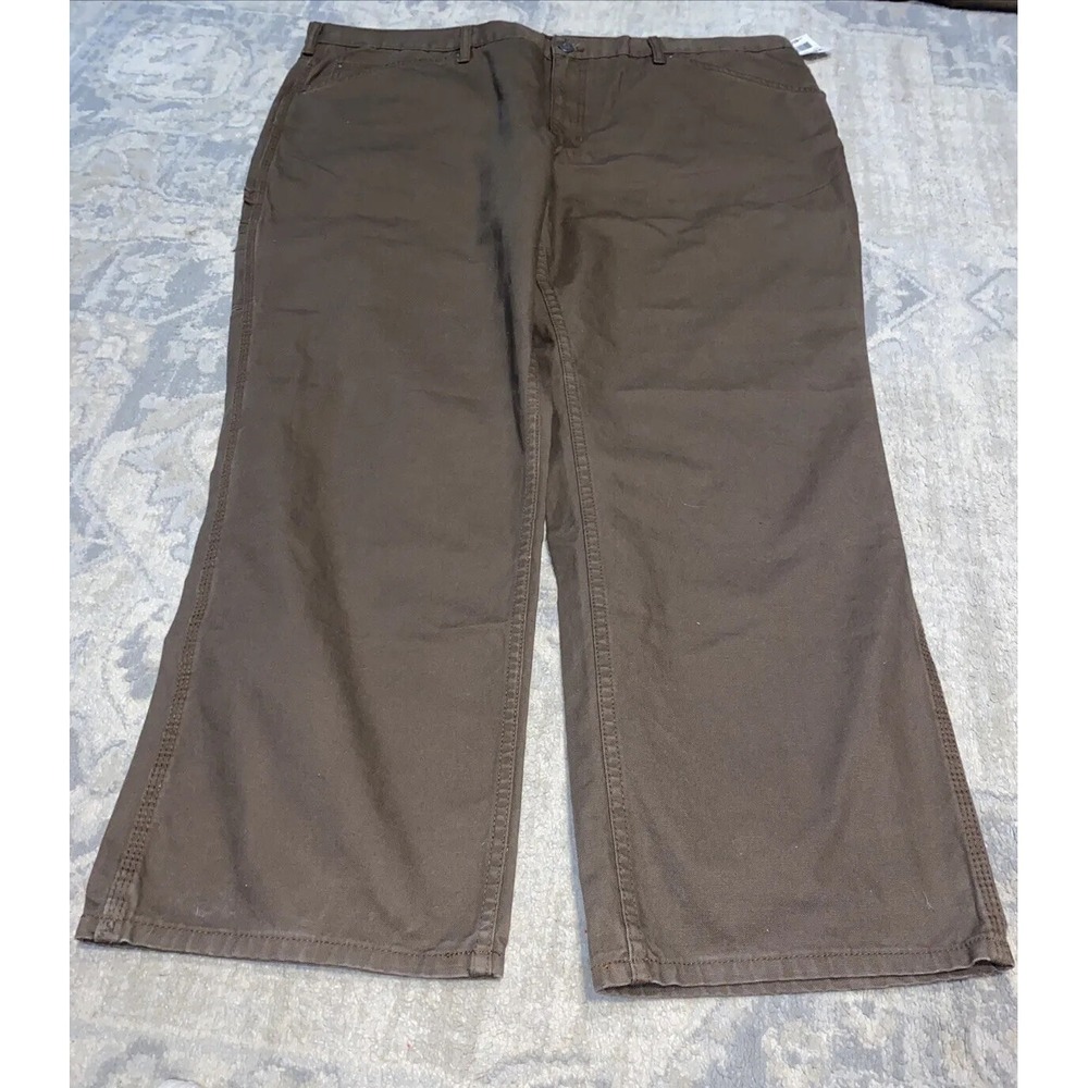 CE Schmidt‎ Workwear Jeans Mens sz 46 x 30 Brown Canvas Brown Utility Work Pants